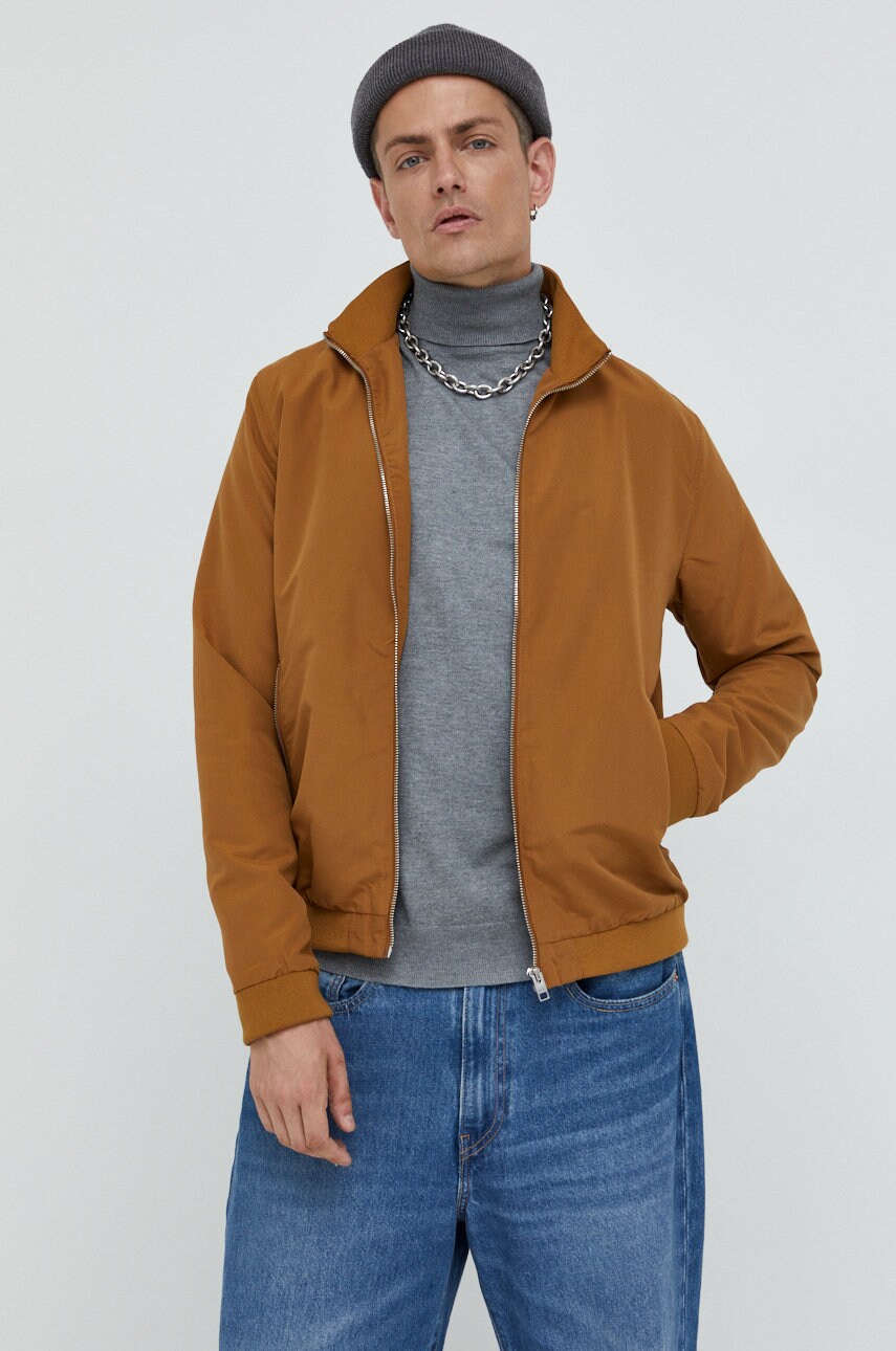 

Яке Jack & Jones в кафяво с преходна изолация, Кафяв