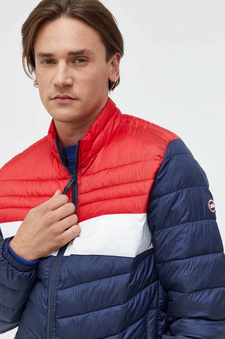 

Яке Jack & Jones в тъмносиньо с преходна изолация, Тъмносин
