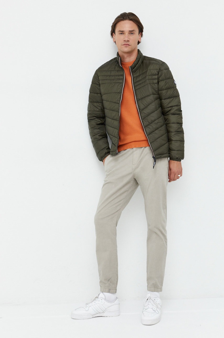 

Куртка Jack & Jones мужская цвет зелёный переходная