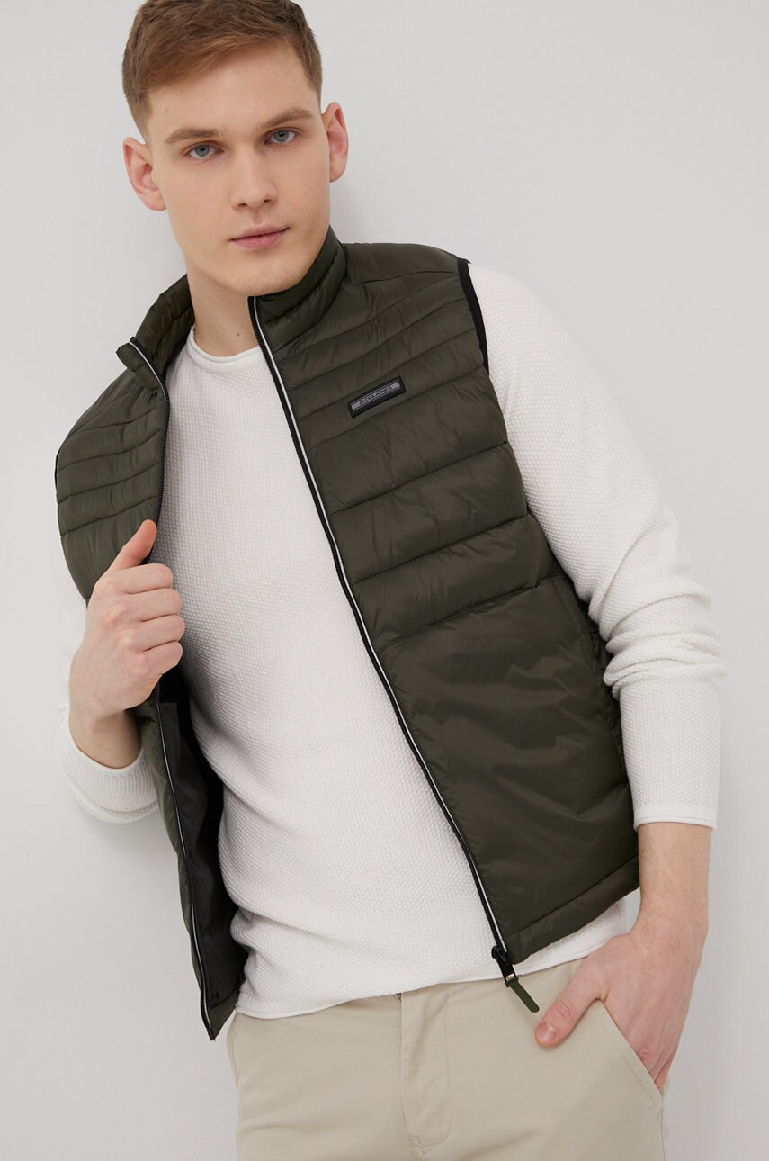 

Безрукавка Jack & Jones чоловічий колір зелений перехідний