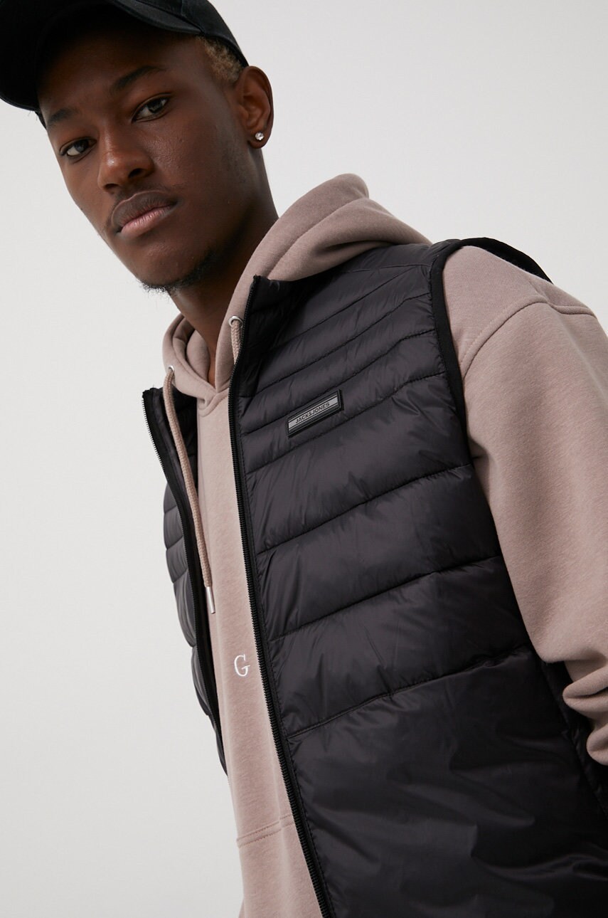 

Безрукавка Jack & Jones мужской цвет чёрный переходной