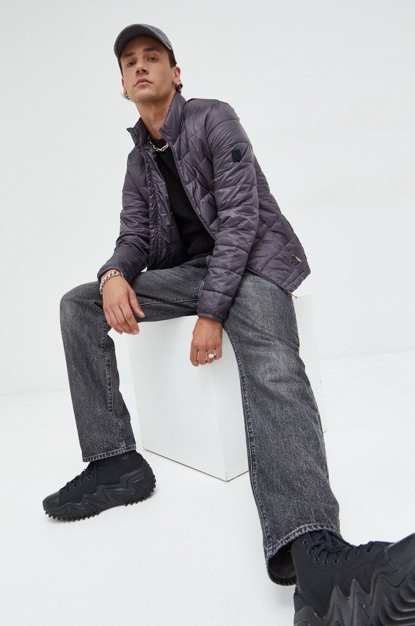 

Яке Only & Sons в сиво с преходна изолация, Сив