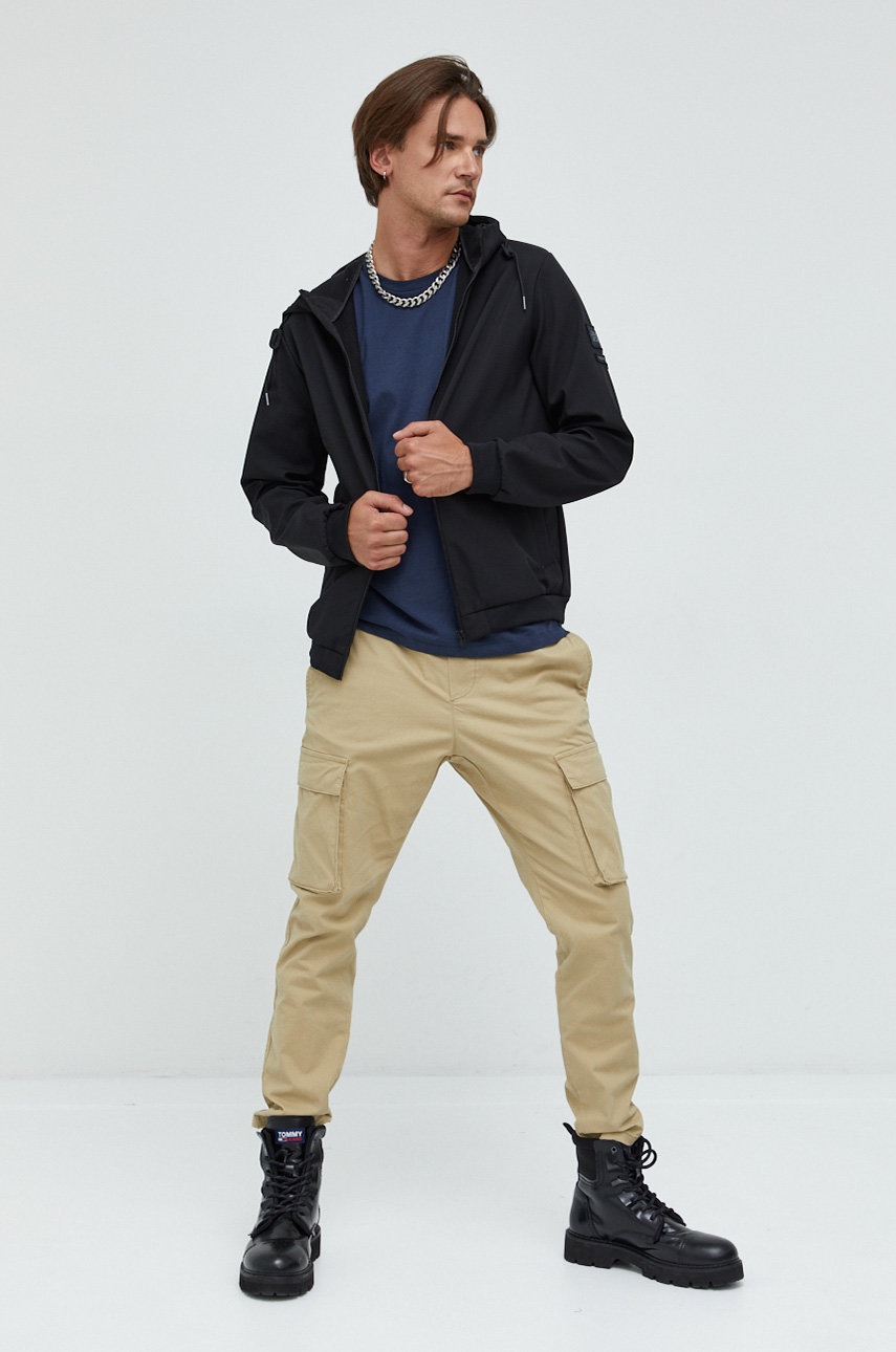 

Куртка Jack & Jones Jcoclassic чоловіча колір чорний перехідна