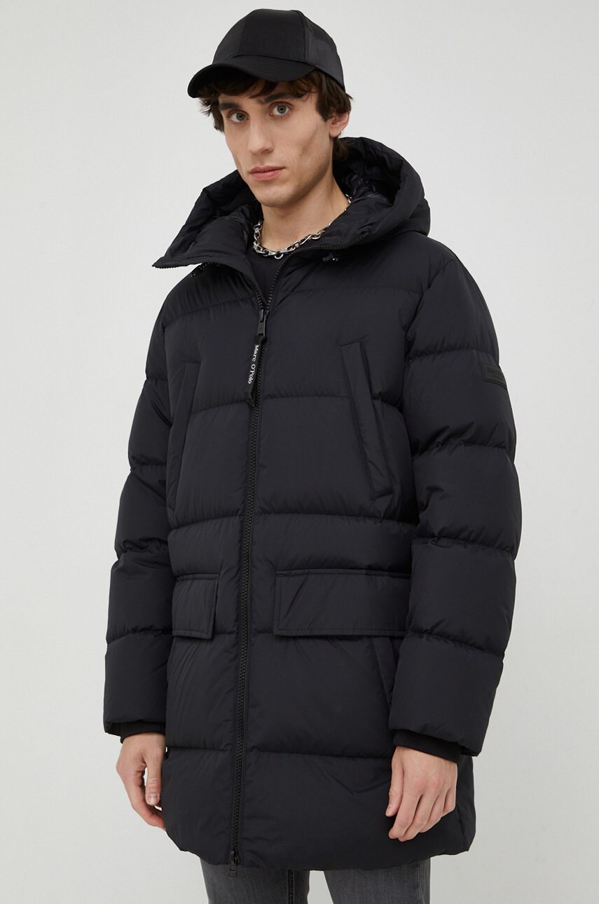 Marc O’Polo geaca de puf barbati, culoarea negru, de iarna answear.ro