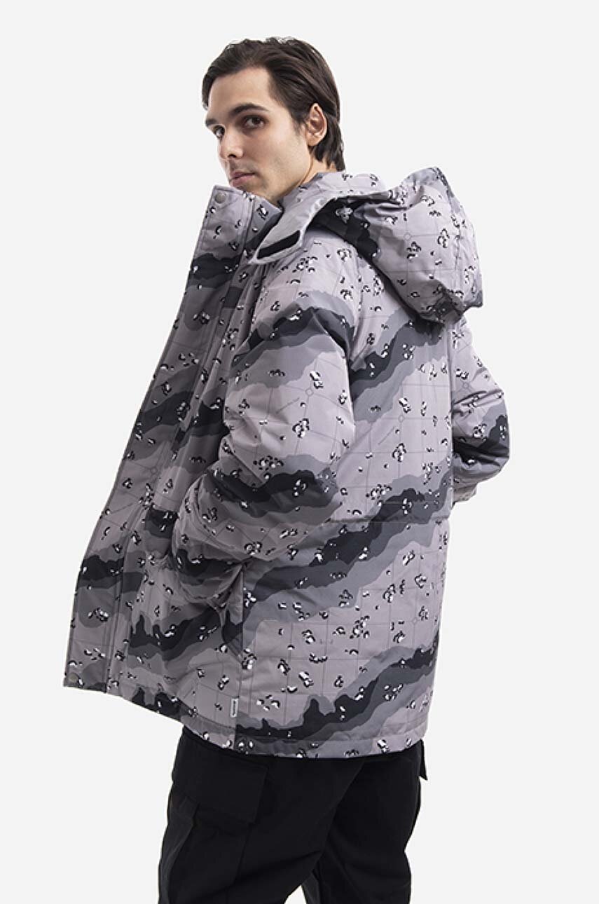 Billionaire Boys Club kurtka puchowa męska kolor szary zimowa B21402-TAUPE