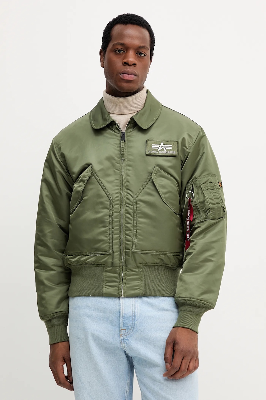 Alpha Industries CWU 45 culoarea verde, de tranziție 100102.01-green