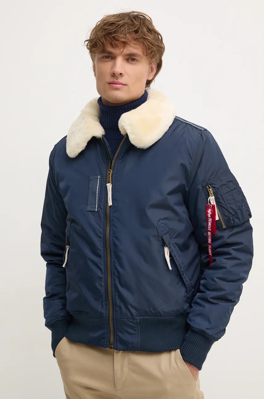 

Яке Alpha Industries Injector III в тъмносиньо с преходна изолация, Тъмносин