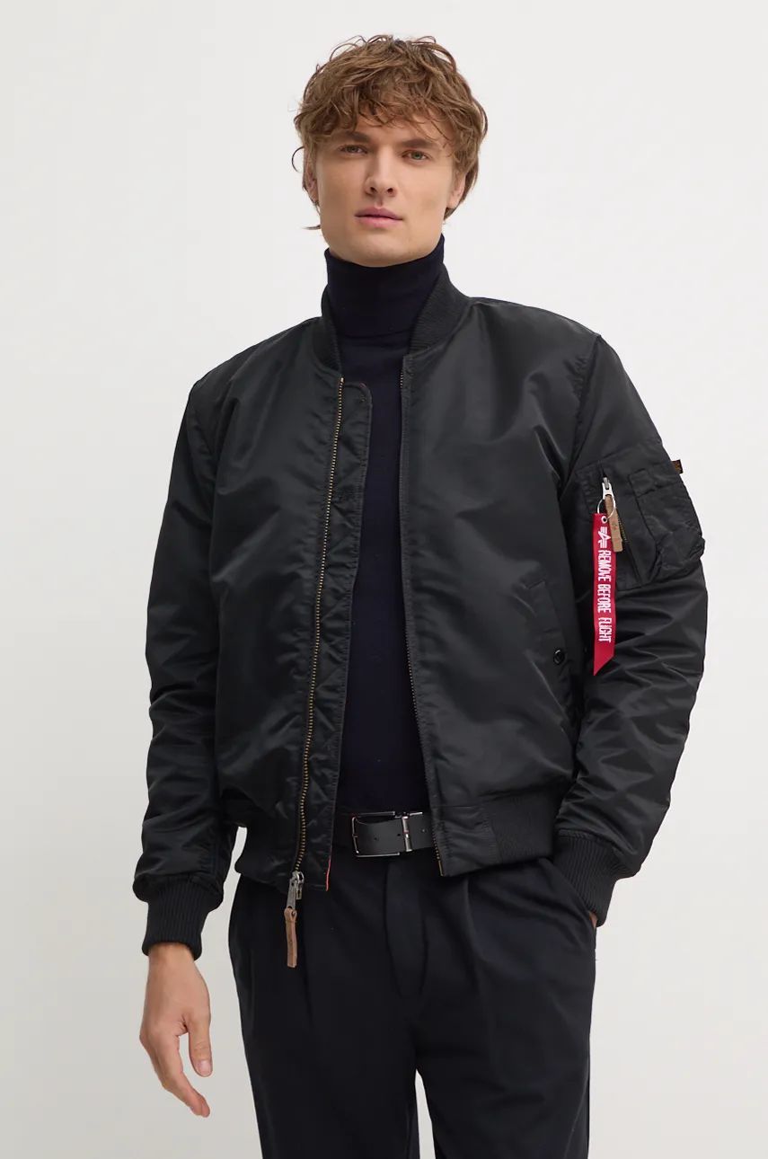 Alpha Industries geacă bomber MA-1 VF 59 bărbați, culoarea negru, de tranziție 191118.03-black