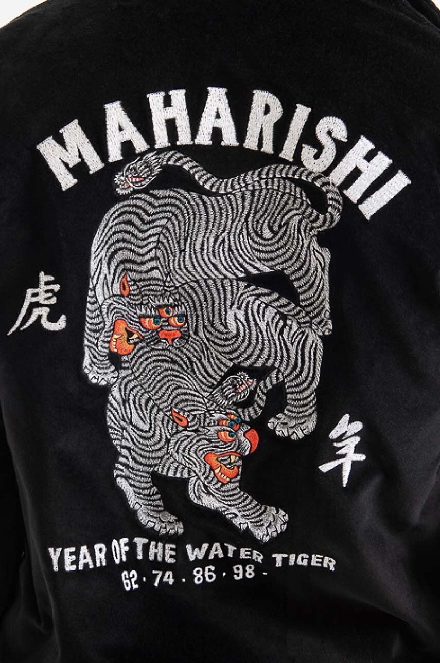 Куртка Maharishi чоловіча колір чорний перехідна 8030.BLACK-BLACK