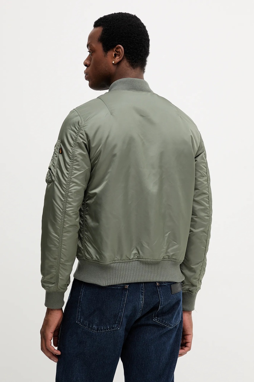 Μπουφάν bomber Alpha Industries Kurtka Alpha Industries MA-1 VF 59 191118 432 ανδρικό, χρώμα: πράσινο φωτογραφία