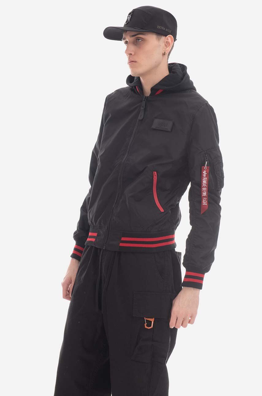 Jakna Alpha Industries Moška, črna Barva, 126108 03