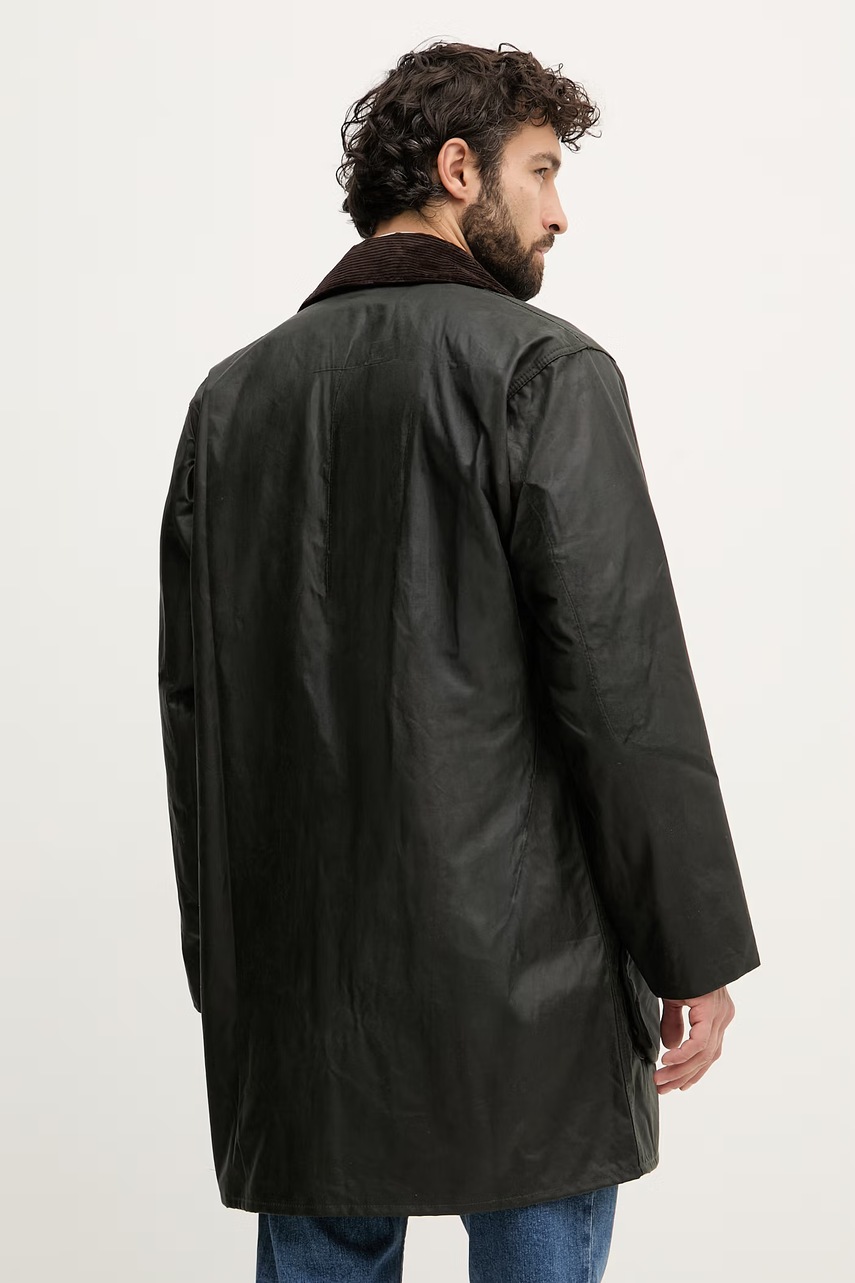 Barbour dlhá bunda pánska bavlnená