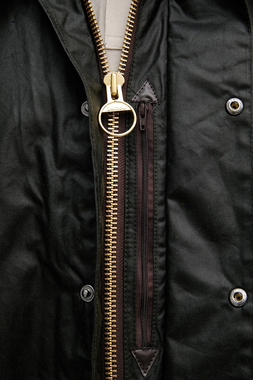 Barbour dlhá bunda pánska bavlnená