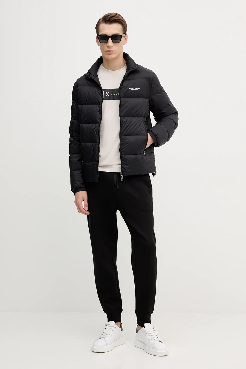 Пуховая куртка Armani Exchange цвет чёрный зимняя XM001575 AF16927