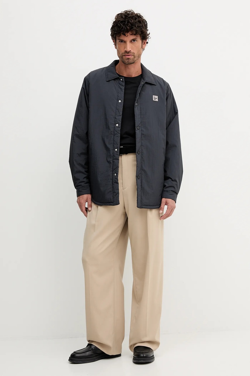 Куртка American Vintage цвет чёрный демисезонная MZOT16B