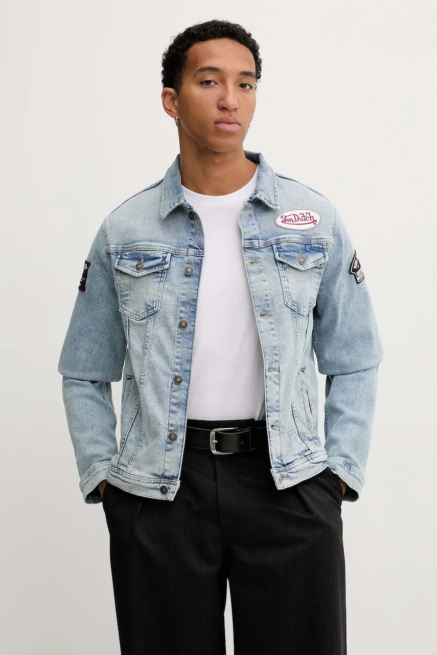 Von Dutch geacă jeans de tranziție, VD.1.JKT.MAX2
