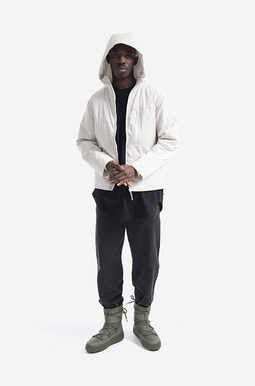 Bunda Rains Drifter Jacket 1532 OFF WHITE bílá barva, přechodná, oversize