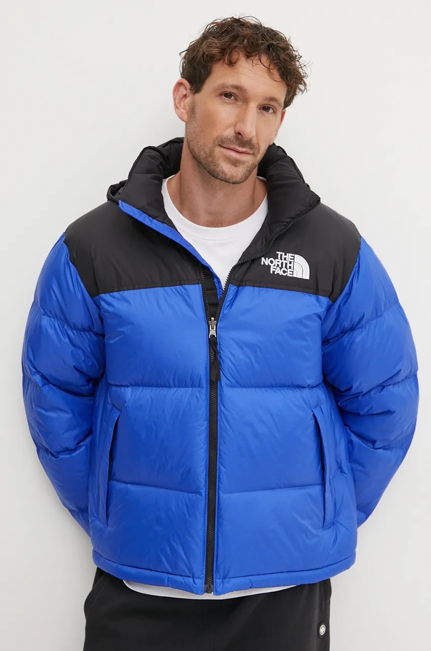 

Пухено яке The North Face 1996 Retro Nuptse в синьо зимен модел NF0A3C8DCZ61, Син
