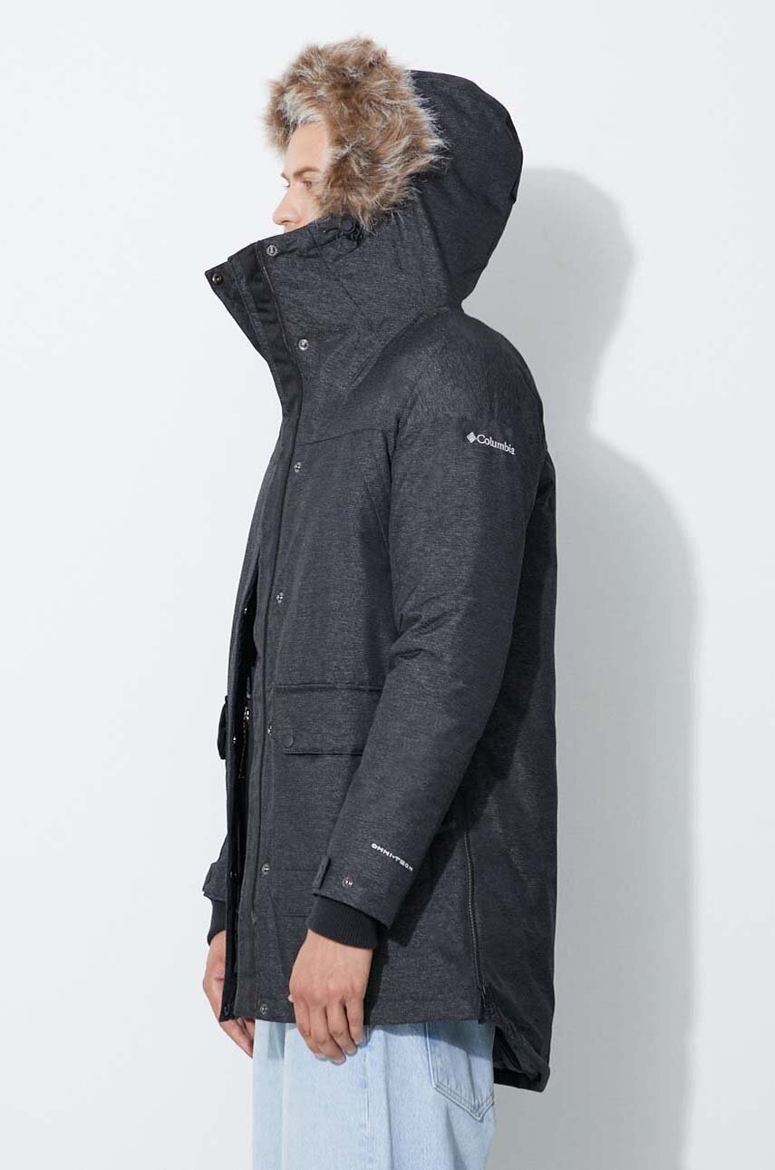 

Пуховая куртка Columbia Mount Si Down Parka цвет чёрный зимняя 1956221-10