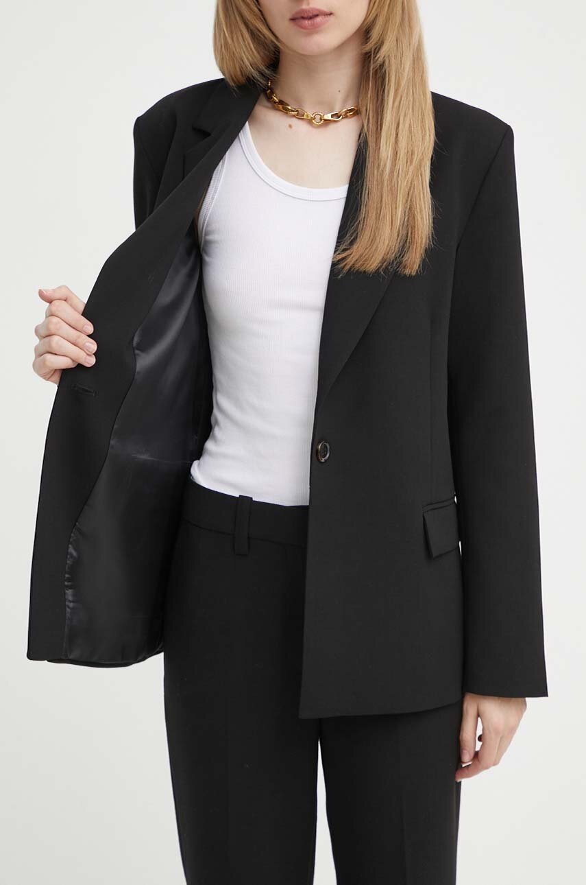 Піджак 2NDDAY 2ND Janet - Attired Suiting колір чорний однобортний однотонний 2000115119 