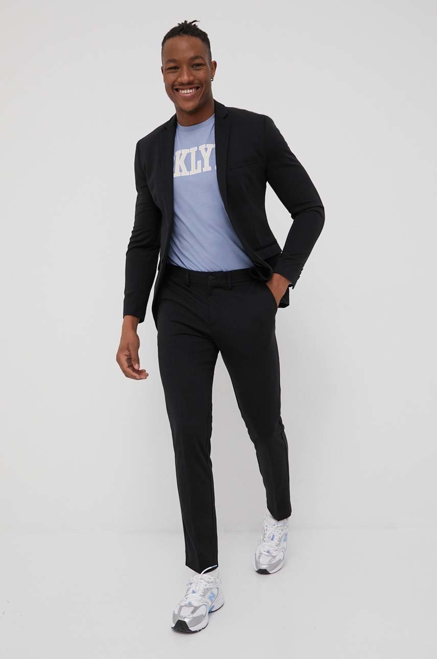 

Піджак Premium by Jack&Jones чоловіча колір чорний