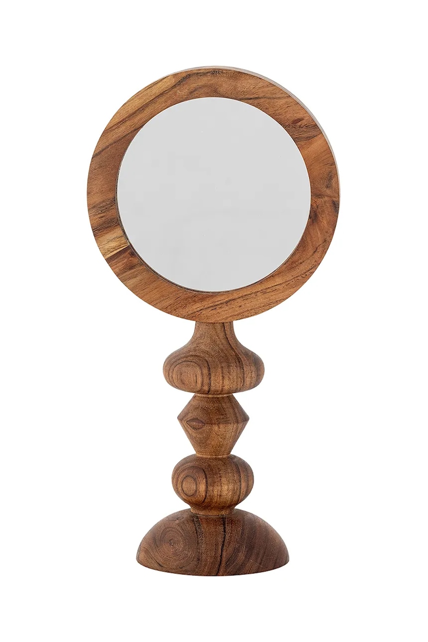 Bloomingville oglindă în picioare Malukka 20 x 40 x 12,5 cm culoarea maro