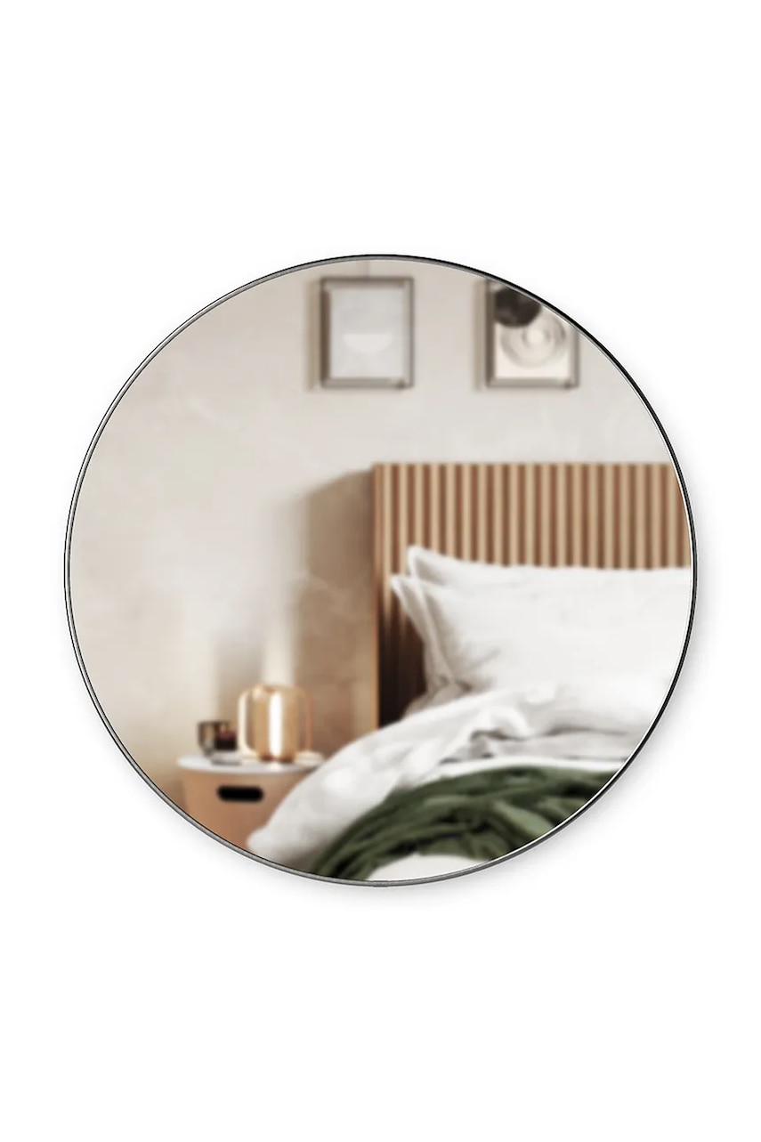 Umbra oglinda de perete Hubba Wall Mirror culoarea negru