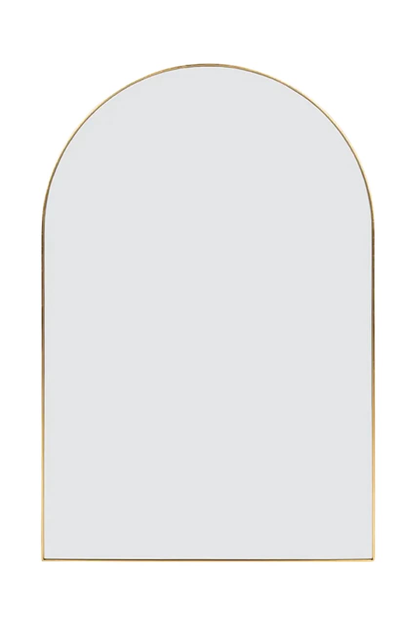 home & lifestyle oglindă de perete Arche 60 x 90 cm culoarea galben