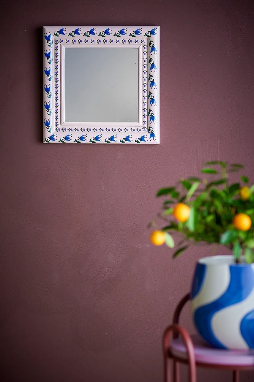 Καθρέφτης τοίχου Bloomingville Badia 30 x 30 x 2,5 cm φωτογραφία