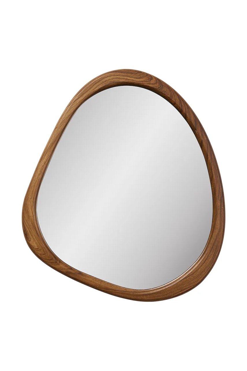 House Nordic oglindă de perete Luxon 44 x 48 cm culoarea maro