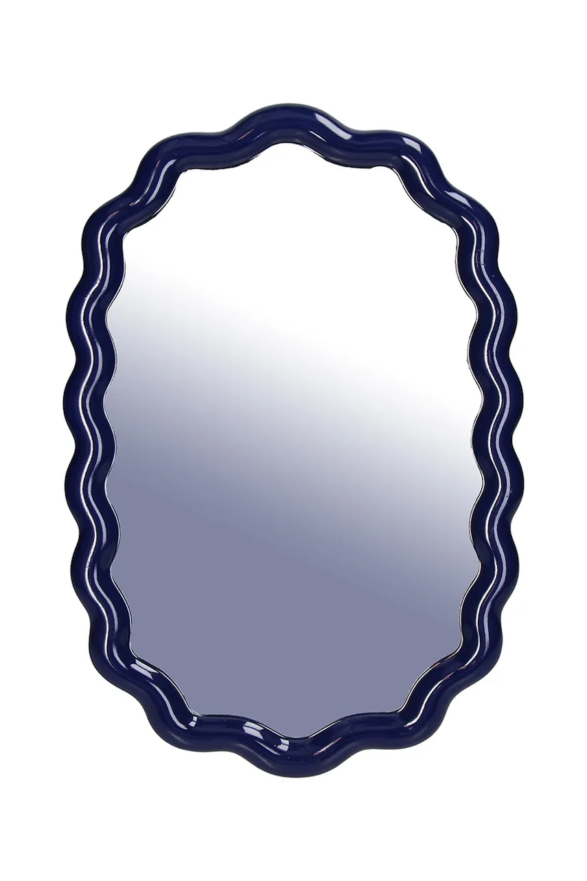 Inne καθρέφτης τοίχου από πλαστικό 23,5 x 34 cm KAL.4766 σκούρο μπλε ONE SIZE
