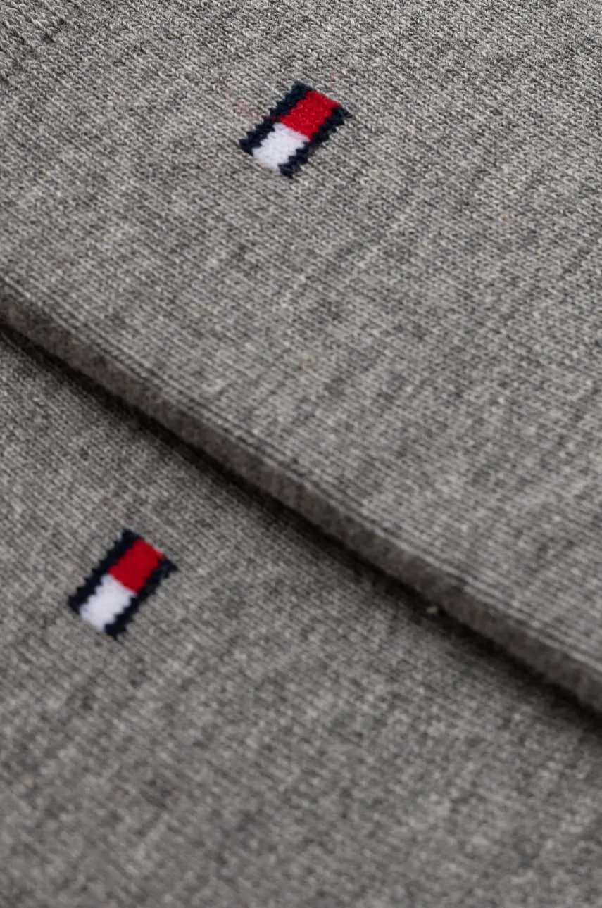 Детские носки Tommy Hilfiger (2-pack) цвет серый Детские носки Tommy Hilfiger (2-pack) цвет серый