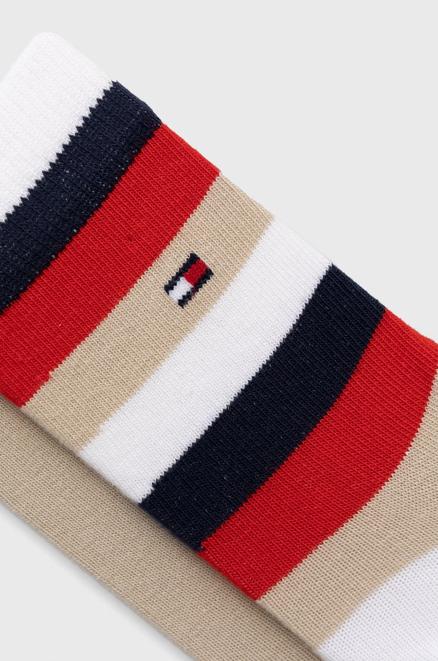 

Дитячі шкарпетки Tommy Hilfiger колір бежевий