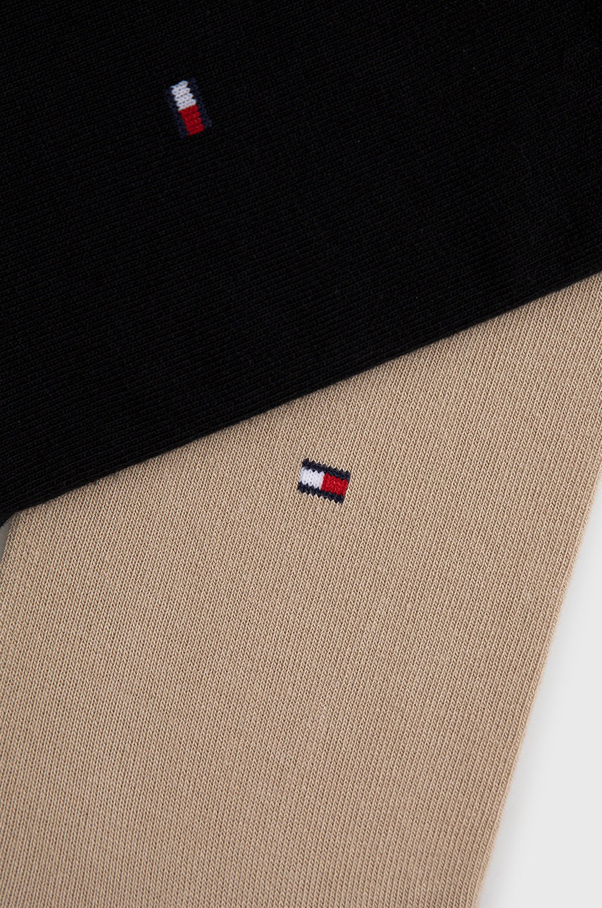 

Шкарпетки Tommy Hilfiger жіночі колір бежевий