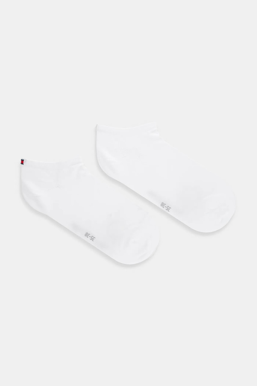 Tommy Hilfiger skarpetki 2-pack damskie kolor biały 343024001