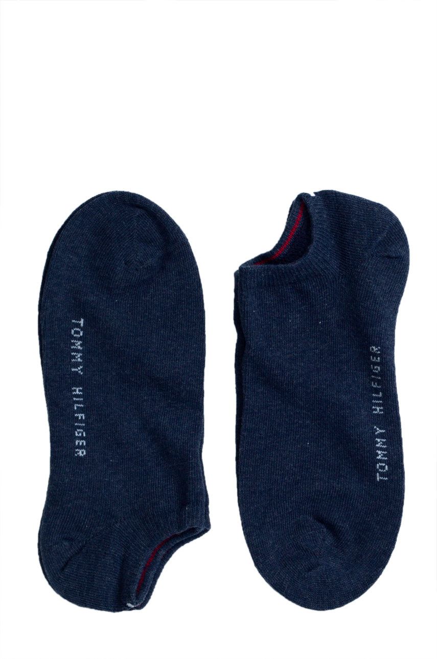 Levně Ponožky Tommy Hilfiger 2-pack dámské, tmavomodrá barva, 343024001