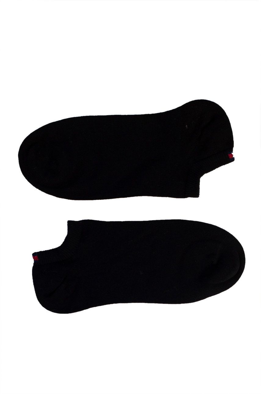 Ponožky Tommy Hilfiger 2-pack dámské, černá barva, 343024001