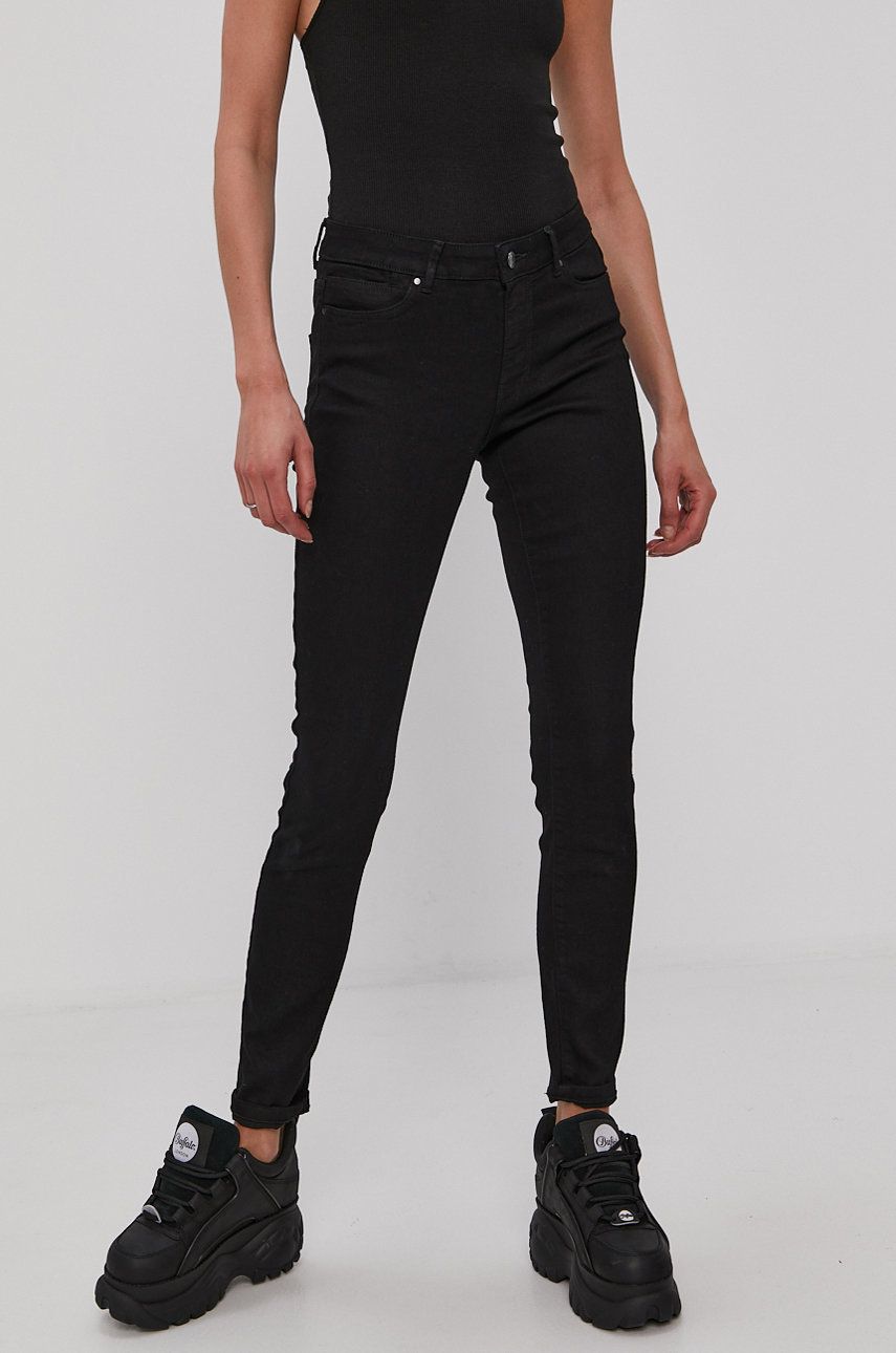 Vero Moda Jeans femei, high waist ANSWEAR ANSWEAR