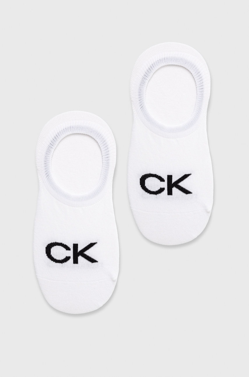 

Чорапи Calvin Klein дамски в бяло 701218773, Бял