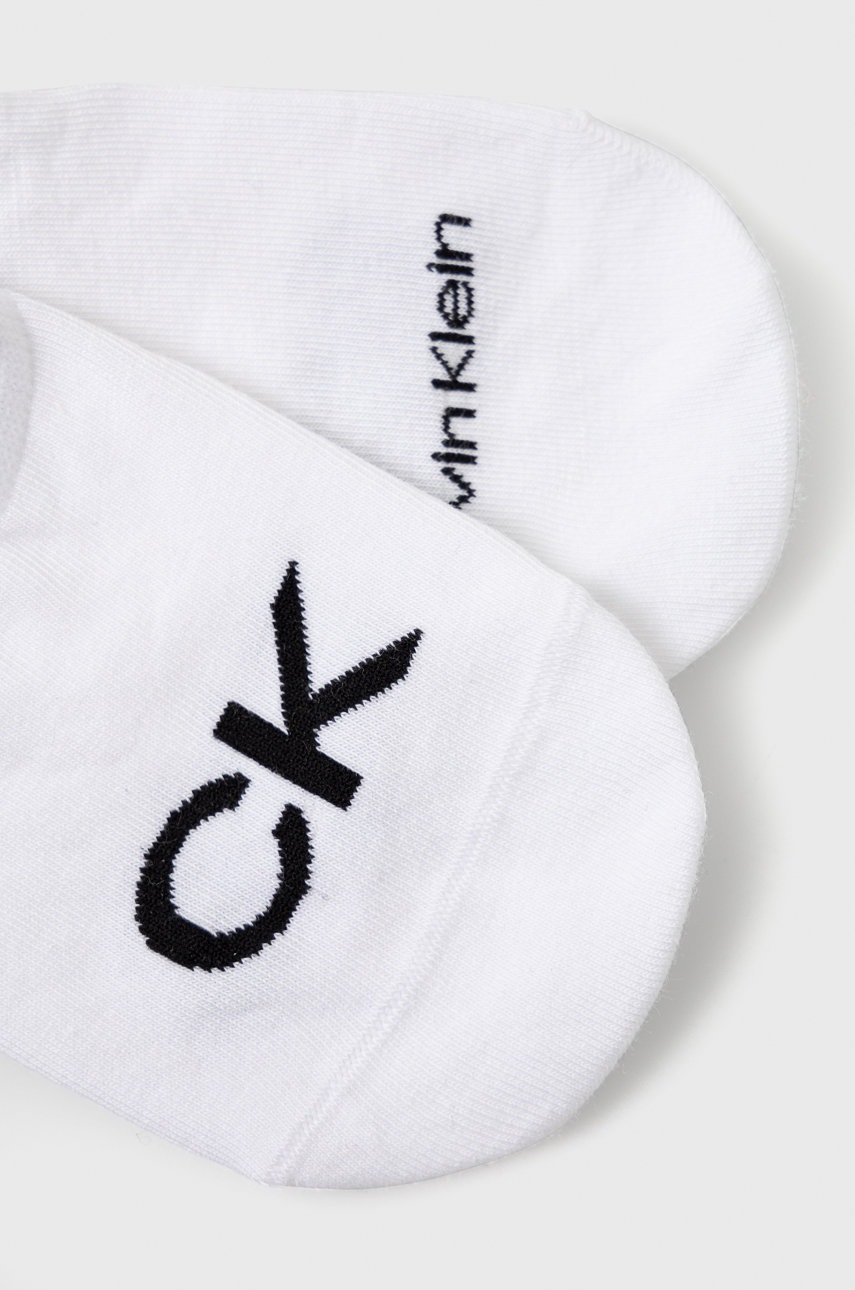

Носки Calvin Klein женское цвет белый