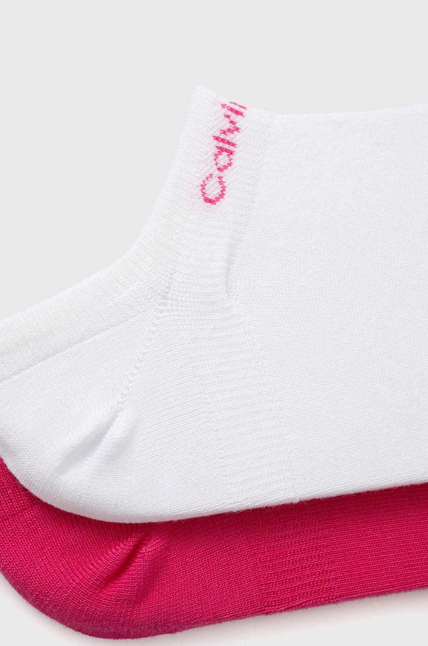 

Носки Calvin Klein женские цвет розовый