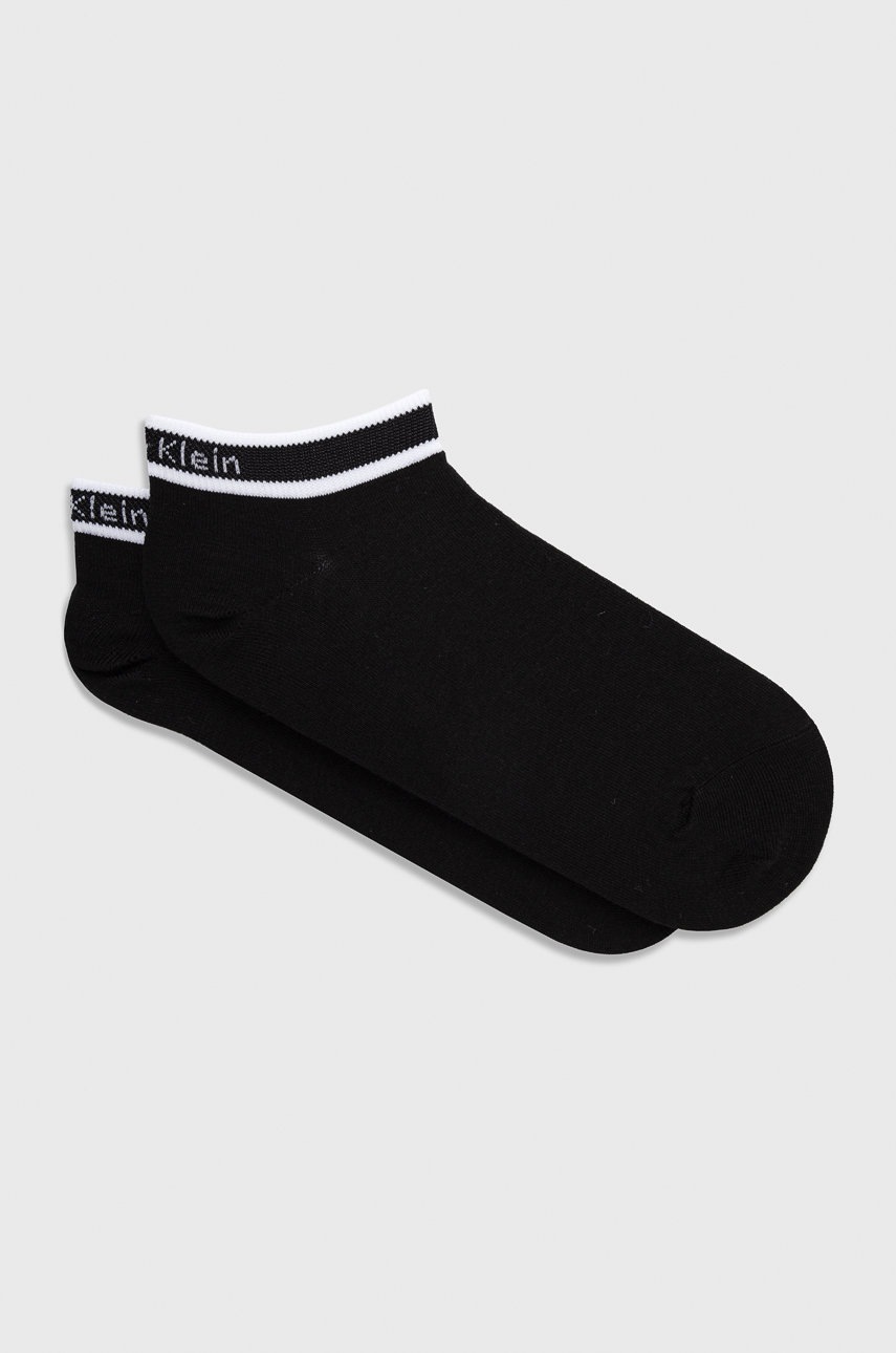 

Чорапи Calvin Klein дамски в черно, Черен