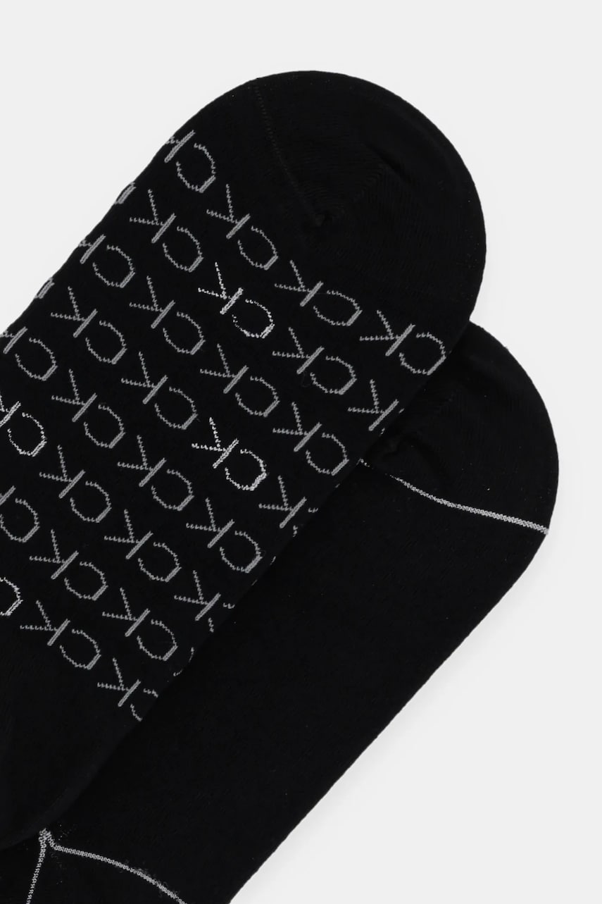 Носки Calvin Klein (2-pack) женские цвет чёрный Носки Calvin Klein (2-pack) женские цвет чёрный