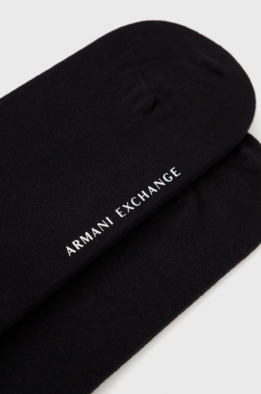 

Шкарпетки Armani Exchange жіночі колір чорний