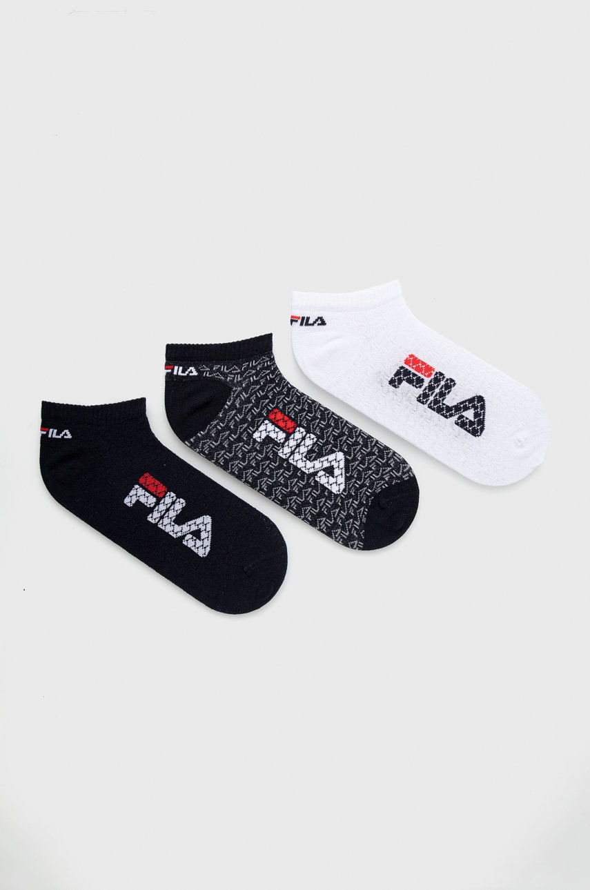 Fila skarpetki (3-pack) damskie kolor granatowy