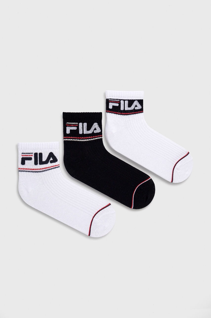 Fila skarpetki (3-pack) damskie kolor biały