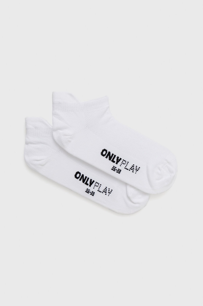 

Чорапи Only Play Active в бяло, Бял