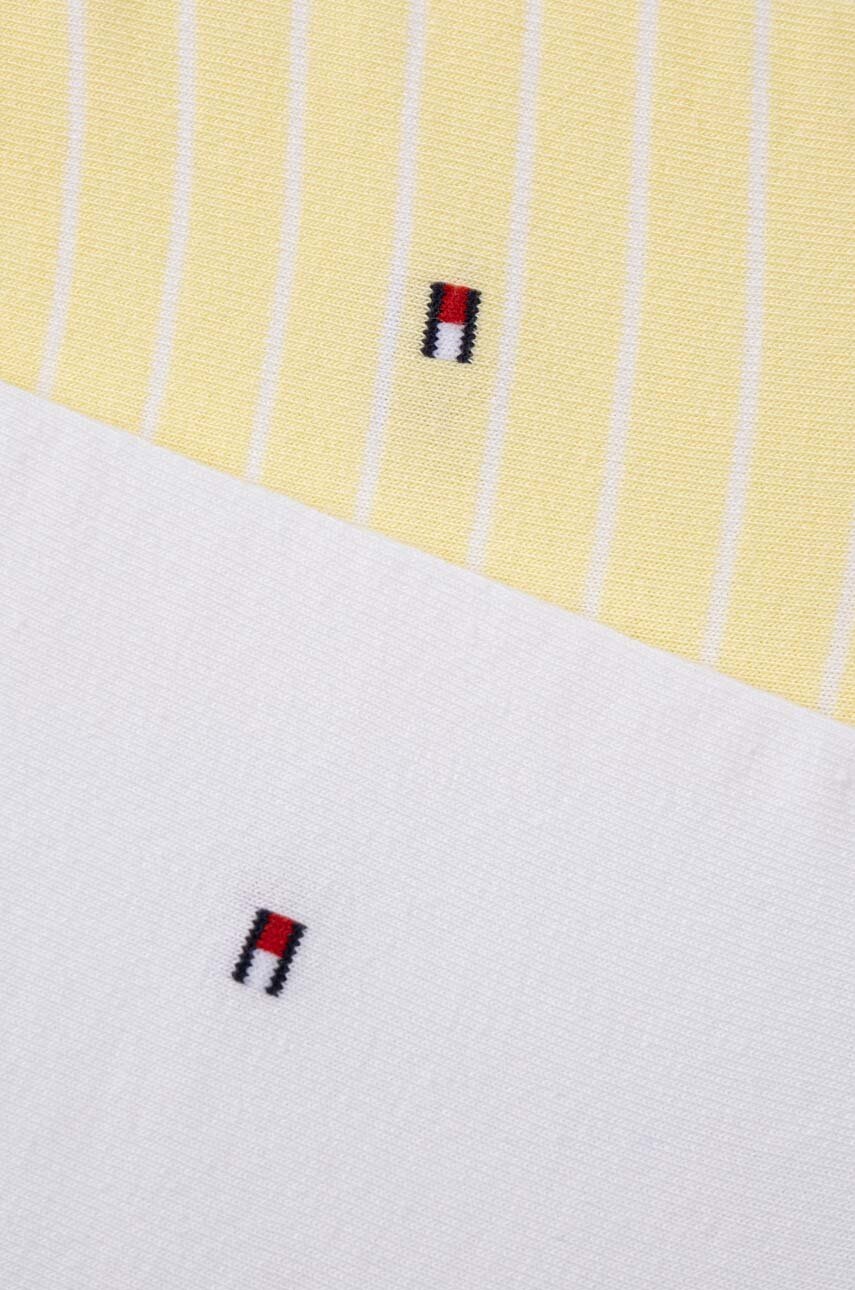 Κάλτσες Tommy Hilfiger 2-pack χρώμα: κίτρινο 100001494 φωτογραφία