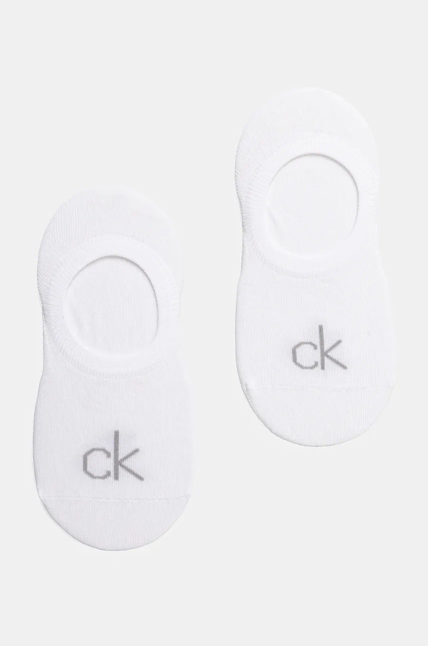 

Чорапи Calvin Klein (2 чифта) в бяло 701228801, Бял