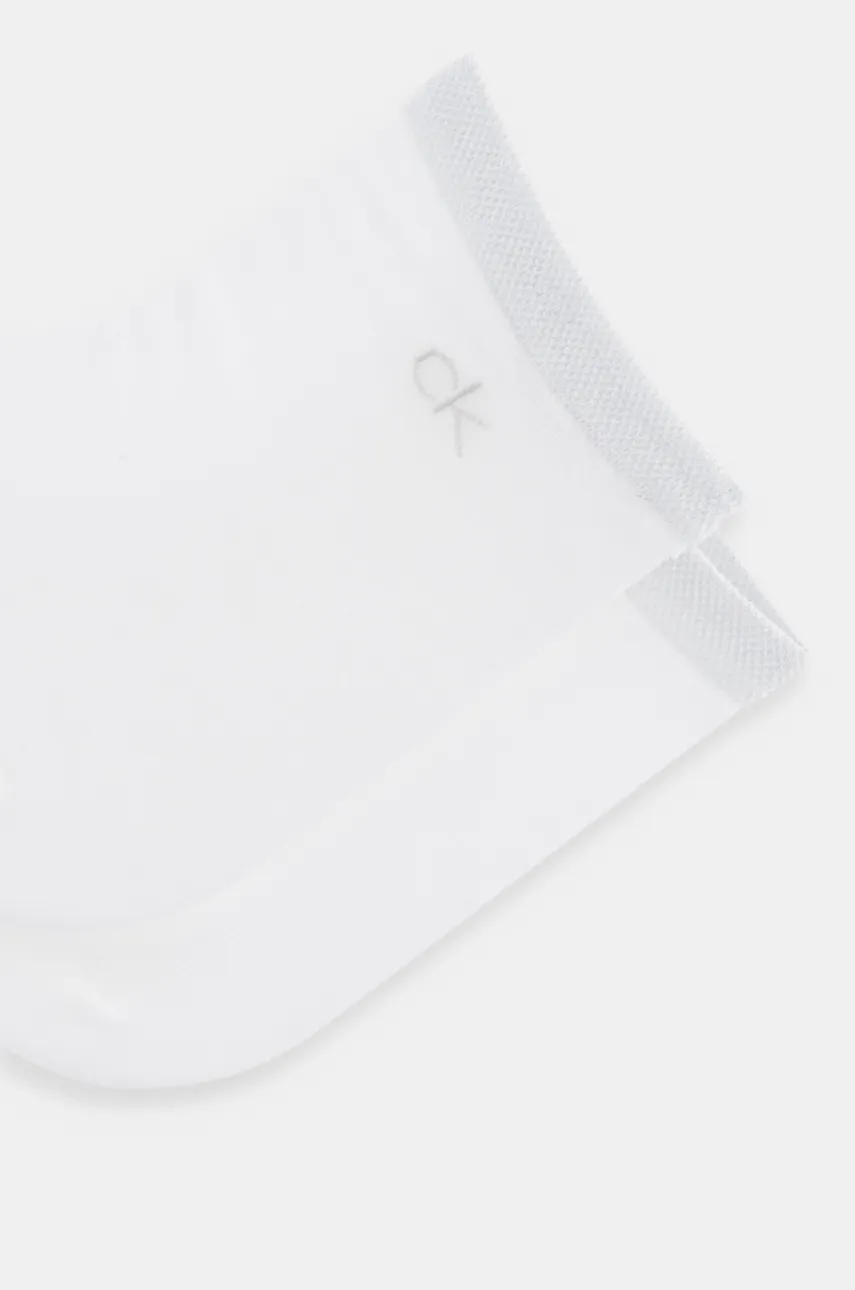 Носки Calvin Klein 2 шт женские цвет белый 701229680 Носки Calvin Klein 2 шт женские цвет белый 701229680